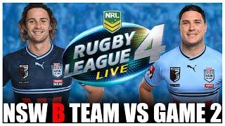 CAN THE NSW B TEAM BEAT THE 2023 NSW BLUES ON RLL4