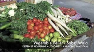 Sabzi Wala (Vegetable Seller) in Karachi