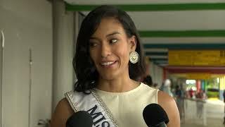 Miss Universe Belize: Halima Hoy Returns Home