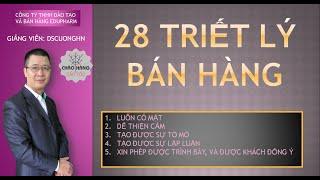Muốn bán hàng phải hiểu được những triết lý bán hàng này - Tập 1