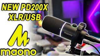 Maono PD200X: The Ultimate XLR/USB Microphone for Professional Audio Recording and Streaming