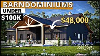 BEST PREFAB BARNDOMINIUM HOMES UNDER 100K