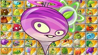 All Plants POWER-Up vs Gargantuar Zombie - Who 's Best Plant? - Pvz 2 Challenge!