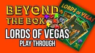 Lords of Vegas Board Game Playthrough: Beyond the Box Ep 2