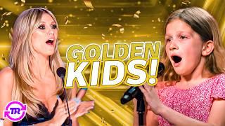 10 YOUNGEST GOLDEN BUZZER Auditions That SHOCKED The World!