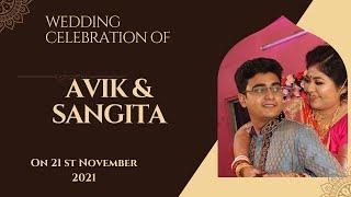 Avik & Sangita Wedding Story  |Cinematic Video| Behala, Kolkata