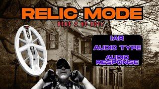 Deus 2 HF Coil: Relic Mode and IAR - Does it Matter? Watch This!