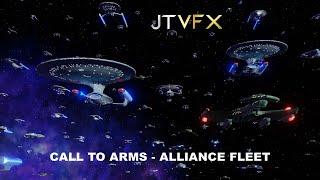 (JTVFX) DS9 - Call To Arms - Alliance Fleet (Recreation)