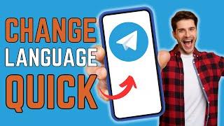 How To CHANGE Language On Telegram (QUICK and EASY)