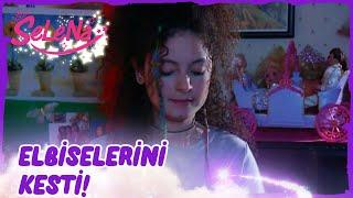 Kıvılcım kızların kıyafetlerini kesti!  | Selena 34. Bölüm Sahneleri 