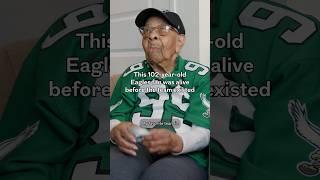 This 102-year-old Eagles fan was born before the team existed