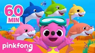 #3D Bebê Tubarão com Pinkfong e mais músicas infantis | +Compilação | Pinkfong Canções para crianças