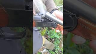 Smoking Baikal IJ-18 Single Barrel 12 gauge shotgun #shorts #short #shortsfeed