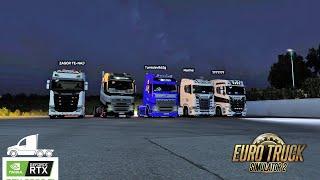 #ETS2 -- gas gas, pa u zavoj !!   #Convoy  #GameplayTrans