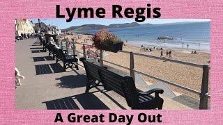 LYME REGIS Dorset UK. A historic seaside resort on the Jurassic Coast with beautiful scenery