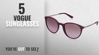 Top 10 Vogue Sunglasses [2018]: Vogue Gradient Phantos Women's Sunglasses -