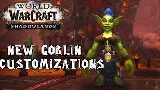 NEW UPDATED Goblin Customization Options | Shadowlands Beta