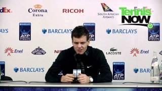 Thomas Berdych Full Interview at the 2011 ATP World Tour Finals on Day 6