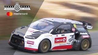 Oliver Solberg's wild WRX run nearly ends in disaster