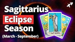 SAGITTARIUS - "This ENDS NOW! Major Life Transitions!" | 2025 Eclipse Season Tarot Reading