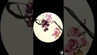 Chinese Brush Painting— Grape #Shorts