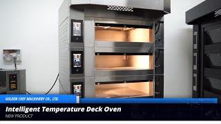 【New】Intelligent Temperature Deck Oven