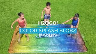 H2OGO! Color Splash Blobz Water-Filled Splash Pad 9’2”