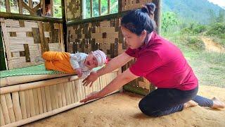 A 17-Year-Old Single Mother & Child Worry About The Dangers of Ex-husband. Gardening, Bamboo House