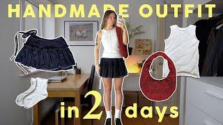 can i make an ENTIRE OUTFIT from scratch in 2 DAYS?