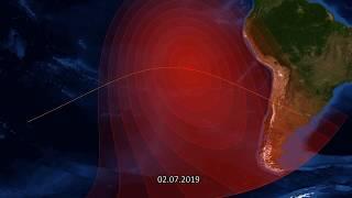 Total Solar Eclipses 2019-2038