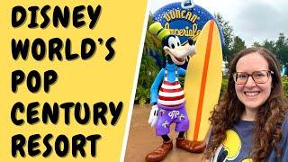 Disney's Pop Century Resort Tour & Room Tour (Disney World Hotel)