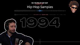 NymN reacts to music: Sample Breakdown: The Most Iconic Hip-Hop Sample of Every Year (1973-2023)