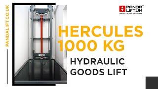 The HERCULES-1000 KG goods lift