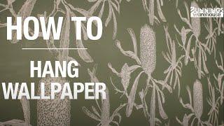 How To Hang Wallpaper - Bunnings Warehouse