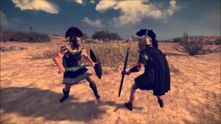 Total War: Rome 2 - Champion Duel (Long Fighting Animations)