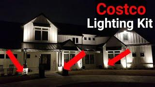 Costco Lighting Kit Installation | Outdoor Landscape Lighting Installation | Stunning Results