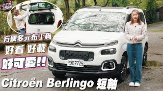 多功能布丁狗超詳盡解說！好看好載好可愛！Citroën Berlingo