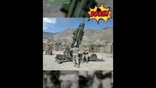 Firing the most POWERFUL M777 Howitzer   MILITARY #Shorts #stealthmp