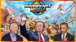 US Presidents Play Mario Kart World