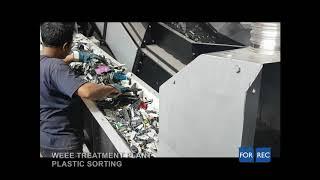 E-scrap waste treatment line | Forrec Recycling Systems