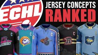 ECHL Jersey Concepts Ranked! Ft @Hands Down Hockey