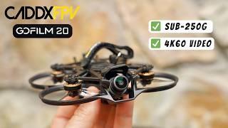 Caddx GoFilm 20: sub-250g FPV drone with Walksnail Moonlight!