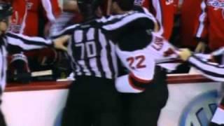 Pierre-Luc Letourneau-Leblond vs John Carlson Oct 9, 2010