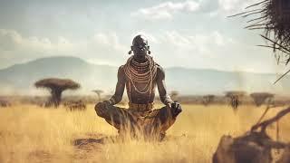 Soothing African Savannah Ambient Music + Ethereal Meditative Music for Relaxation .