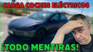 ¡TODO MENTIRAS! Carga COCHES ELÉCTRICOS 2024 mitos y leyendas urbanas MOTORK