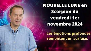 Nouvelle lune du vendredi 1er novembre 2024