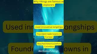 Why vikings are famous as explorers?  #music #femalevocals #vikings #thewitcher #nordmänner #shorts
