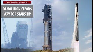 SpaceX demolishes Delta 4 launch infrastructure to prepare for future Starship launches