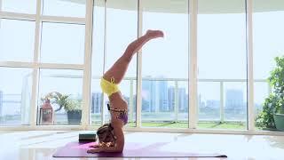 Encyclopedia of Yoga: Pinchamayurasana -- OmStars Yoga TV Channel Preview