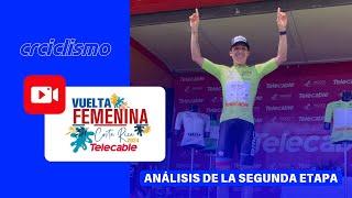 Análisis de la segunda etapa - Vuelta Femenina a Costa Rica 2024